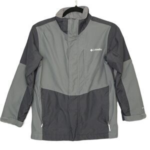 Columbia Omni-Heat Tech Full Zip Ski Jacket Outgrown Sleeves Youth Med RN-69724
